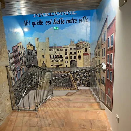 아파트 Familial A Mezzanine Presbytere Dans L'eglise 나르본